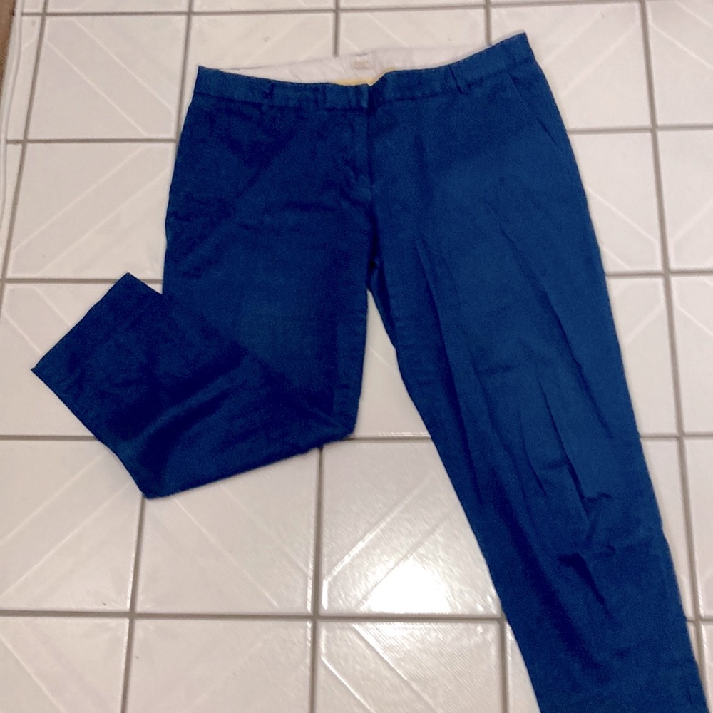 J Crew Stretch Cotton Pants
